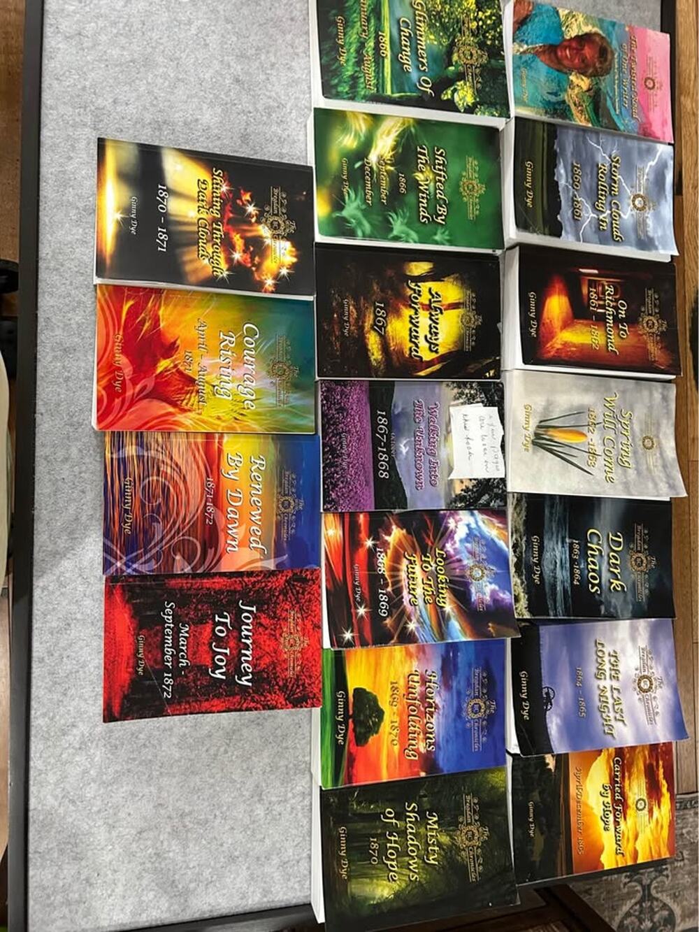 Bregdan Chronicles by Ginny Dye- read once 18 Books